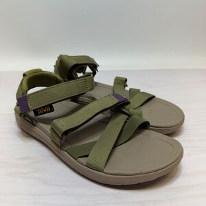 Teva Sanborn Mia Sandal Green Strap Casual LifeStyle Womens Size 7